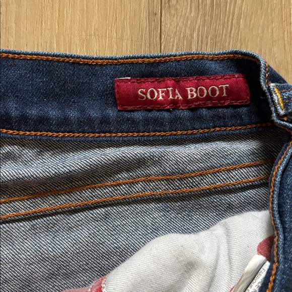 12/31 Regular Lucky Brand Sofia Boot Blue Women's Jeans - Picture 3 of 10